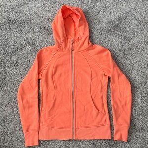 Lululemon Coral Scuba hoodie size 8
